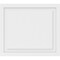 Ekena Millwork Harrison Raised Panel Decorative Wall Panel, 32"W x 28"H x 5/8"P WALP32X28X062HAR - alternate 2